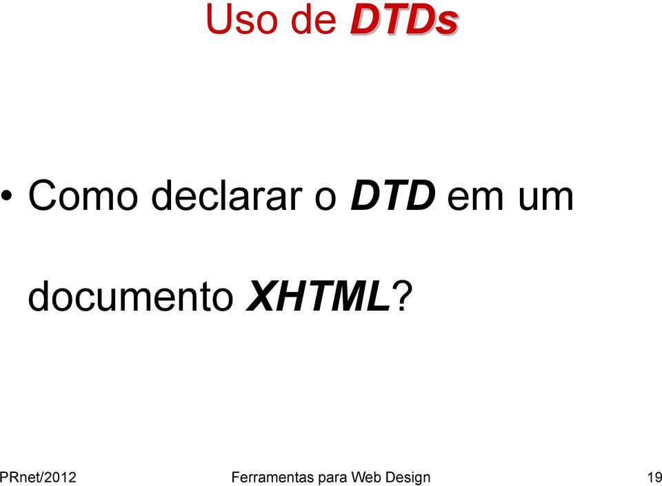 documento XHTML?