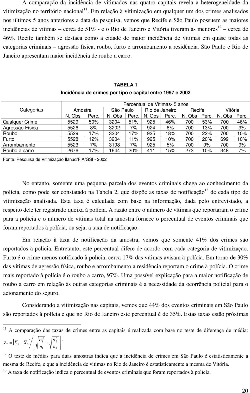 e Vtóra tveram as menores 12 cerca de 46%. Recfe também se destaca como a cdade de maor ncdênca de vtmas em quase todas as categoras crmnas agressão físca, roubo, furto e arrombamento a resdênca.