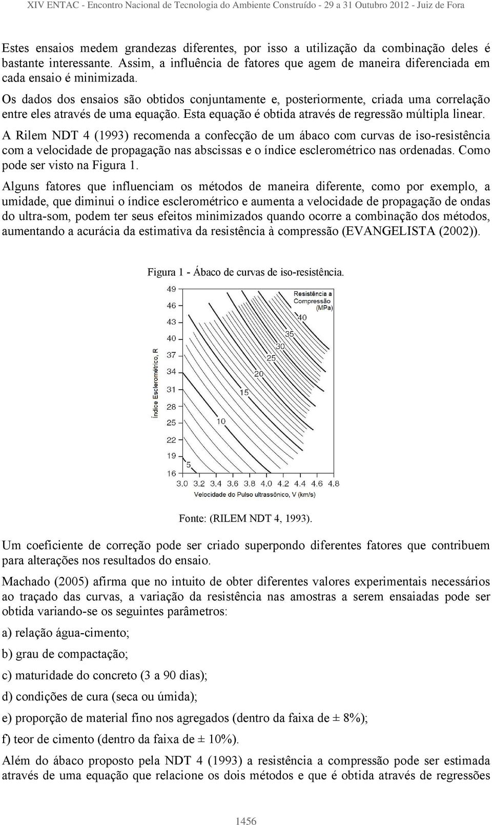 Os dados dos ensaios são obtidos conjuntamente e, posteriormente, criada uma correlação entre eles através de uma equação. Esta equação é obtida através de regressão múltipla linear.