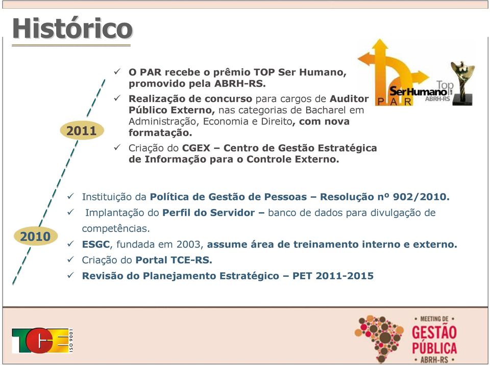 Criação do CGEX Centro de Gestão Estratégica de Informação para o Controle Externo.