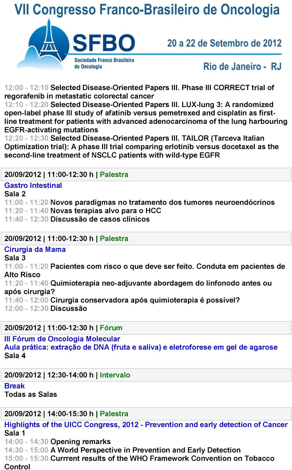 mutations 12:20-12:30 Selected Disease-Oriented Papers III.