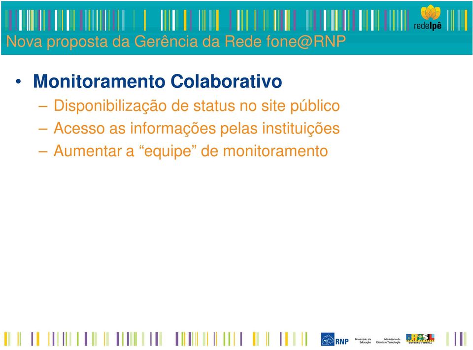 status no site público Acesso as informações