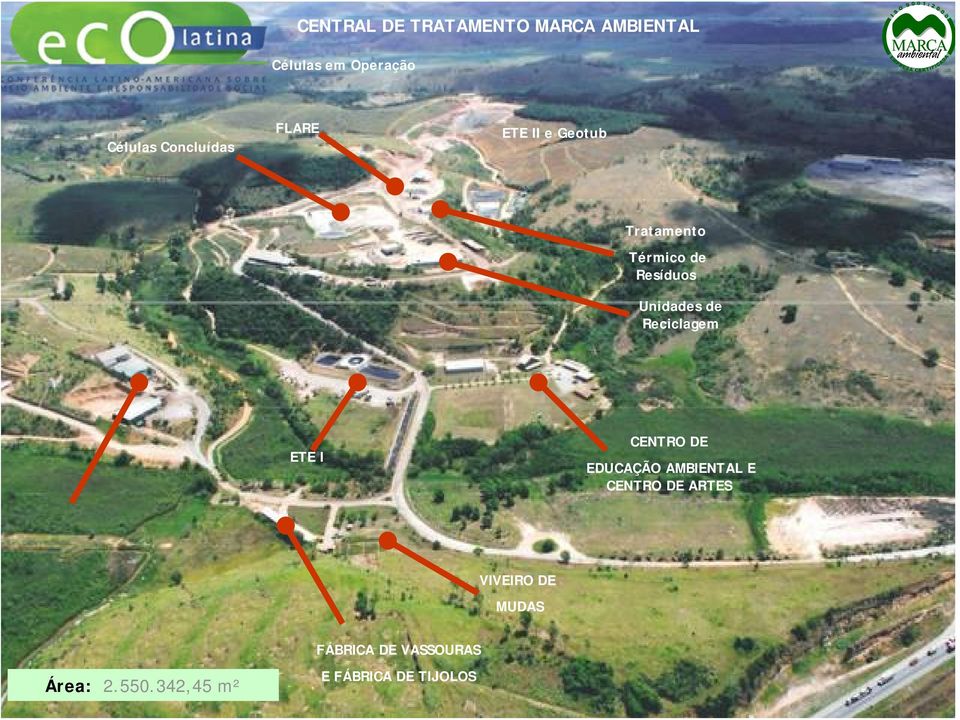 Unidades de Reciclagem ETE I CENTRO DE EDUCAÇÃO AMBIENTAL E CENTRO DE