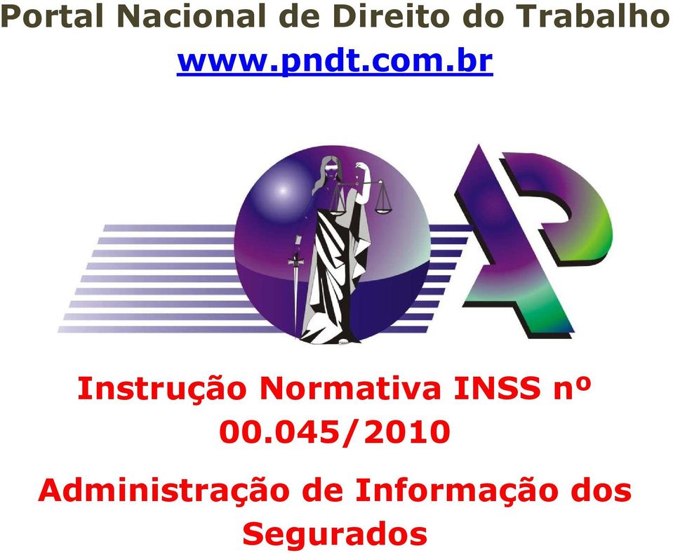 br Instrução Normativa INSS nº 00.