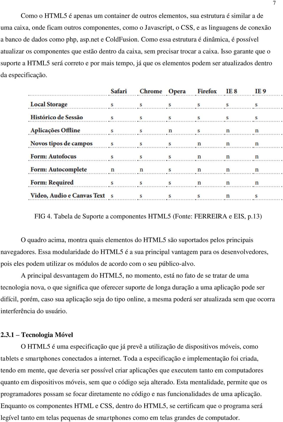 Isso garante que o suporte a HTML5 será correto e por mais tempo, já que os elementos podem ser atualizados dentro da especificação. 7 FIG 4.