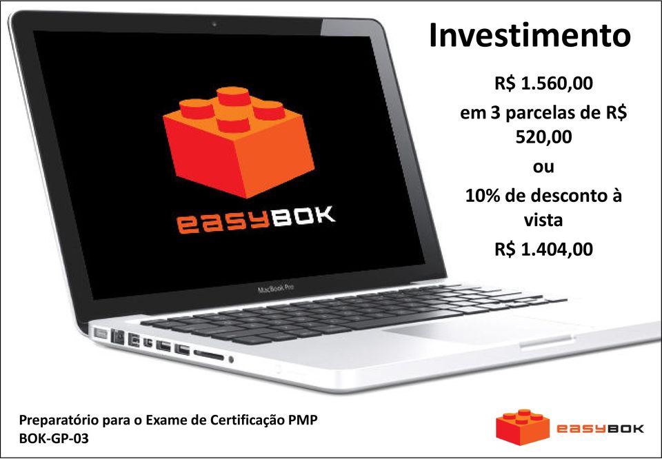 ou 10% de desconto à vista R$ 1.