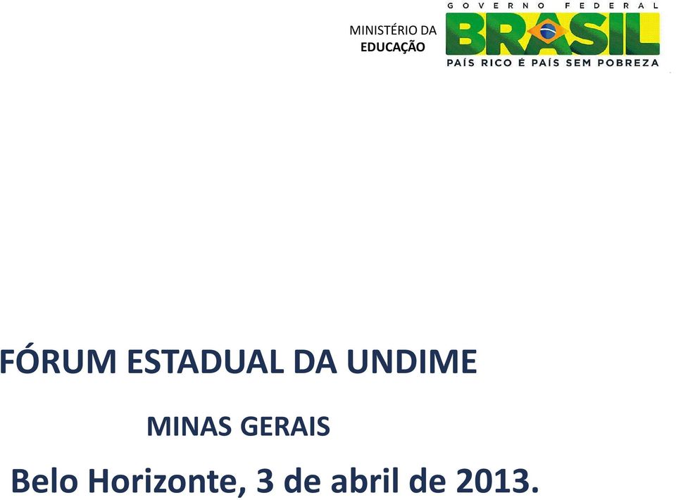 UNDIME MINAS GERAIS