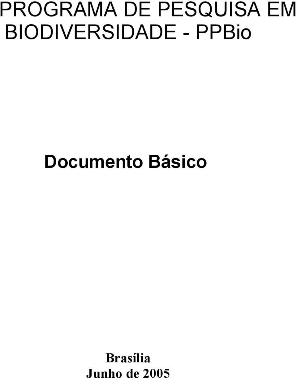 PPBio Documento