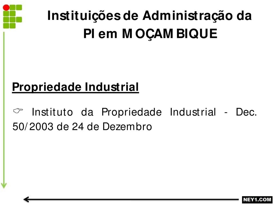 Industrial Instituto da Propriedade