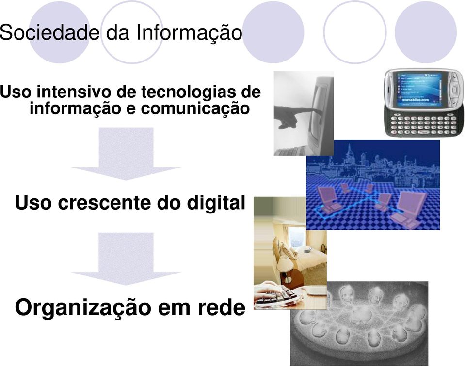 informação e comunicação Uso