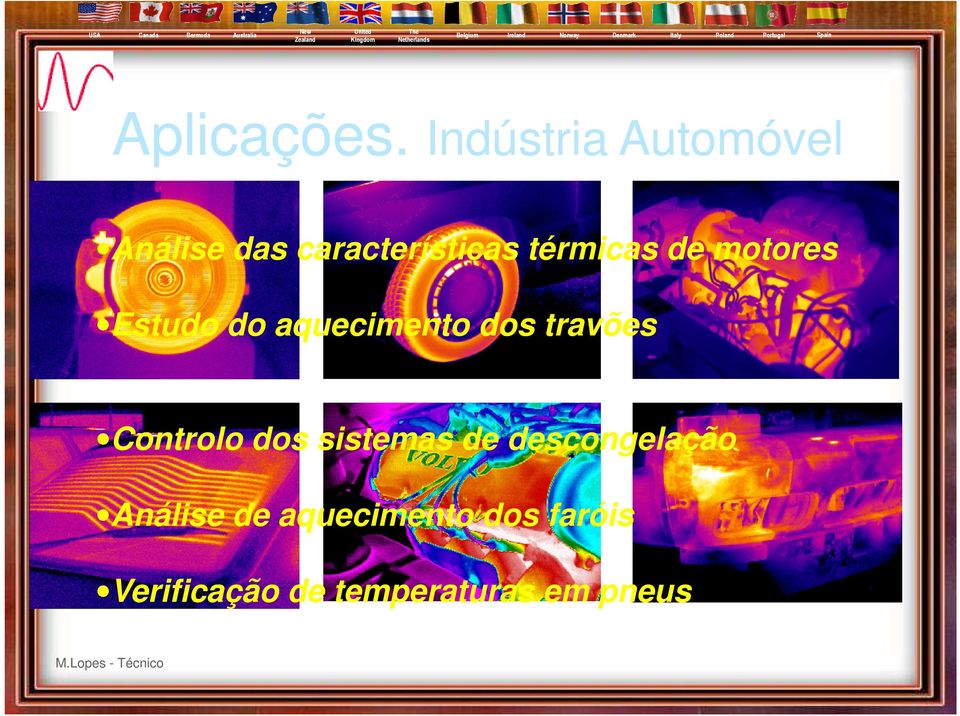 térmicas de motores Estudo do aquecimento dos travões