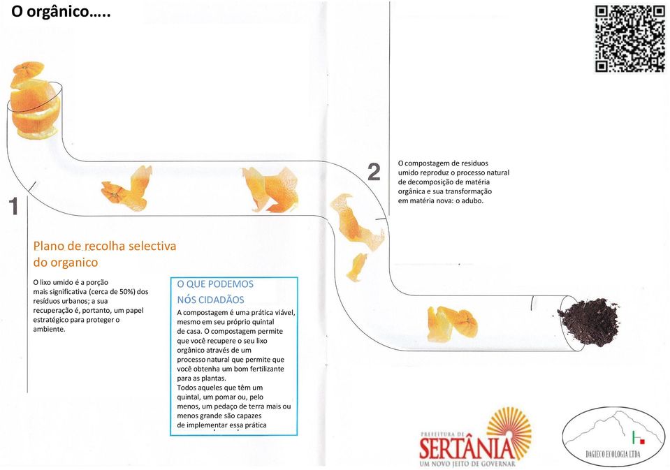 ambiente. O QUE PODEMOS NóS CIDADÃOS A compostagem é uma prática viável, mesmo em seu próprio quintal de casa.