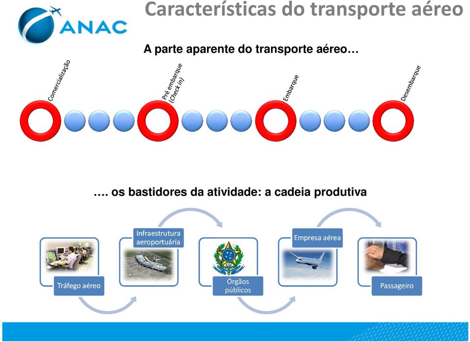 os bastidores da atividade: a cadeia produtiva