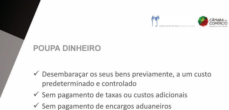 controlado Sem pagamento de taxas ou custos