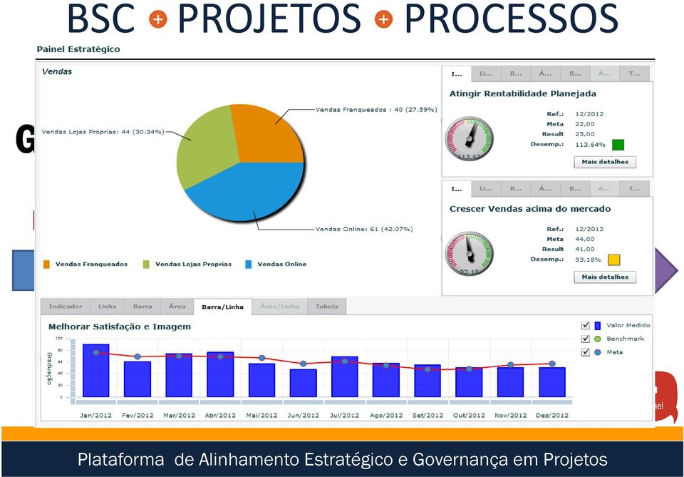 Iniciativas, Programas e projetos