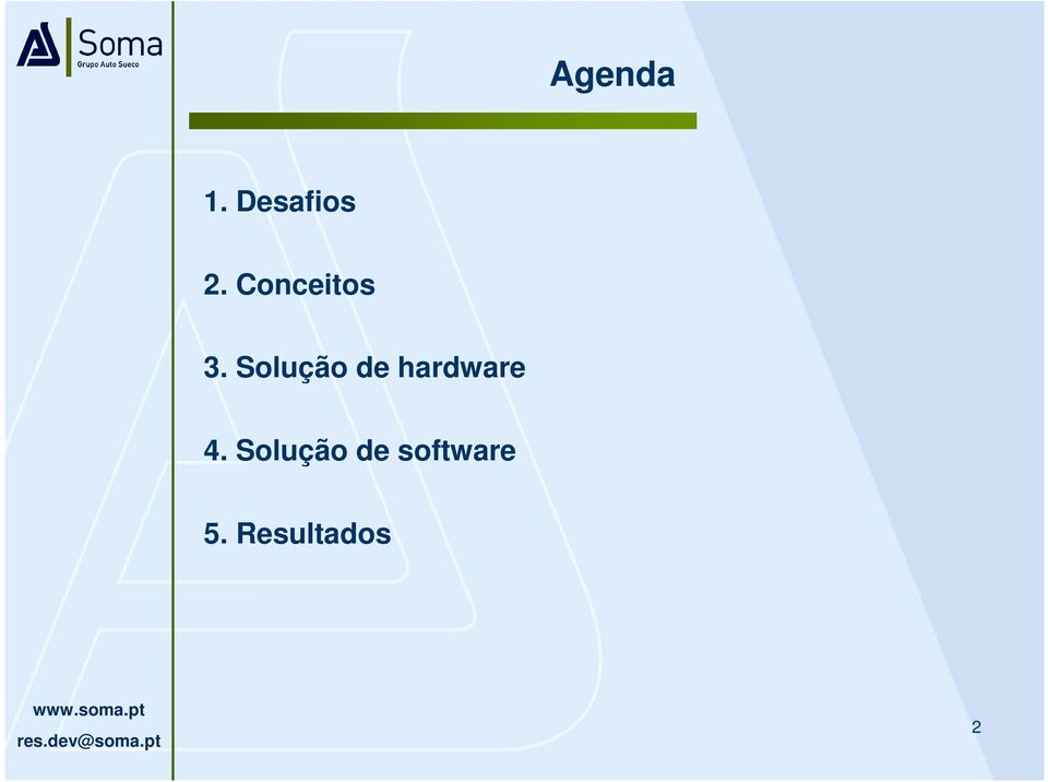 Solução de hardware 4.