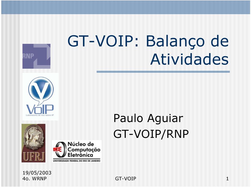 Aguiar GT-VOIP/RNP
