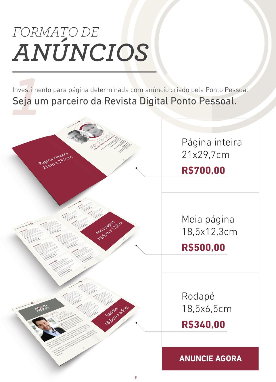 Seja um parceiro da Revista Digital Ponto Pessoal.