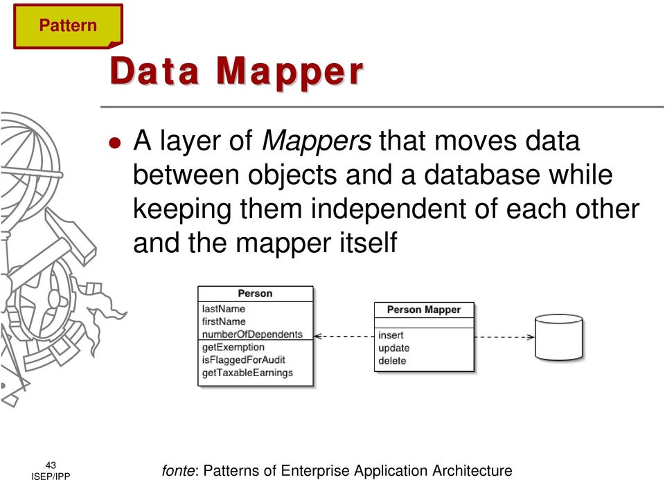 independent of each other and the mapper itself 43