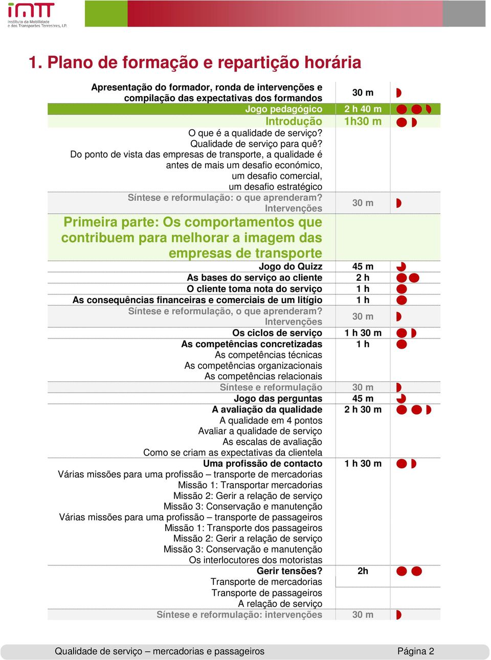 Do ponto de vista das empresas de transporte, a qualidade é antes de mais um desafio económico, um desafio comercial, um desafio estratégico Síntese e reformulação: o que aprenderam?