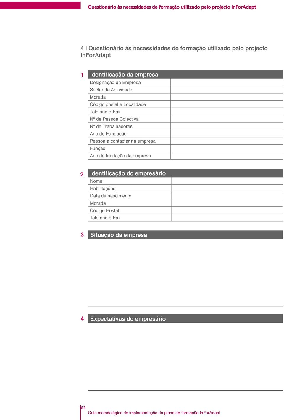 Fax Nº de Pessoa Colectiva Nº de Trabalhadores Ano de Fundação Pessoa a contactar na empresa Função Ano de fundação da empresa 2