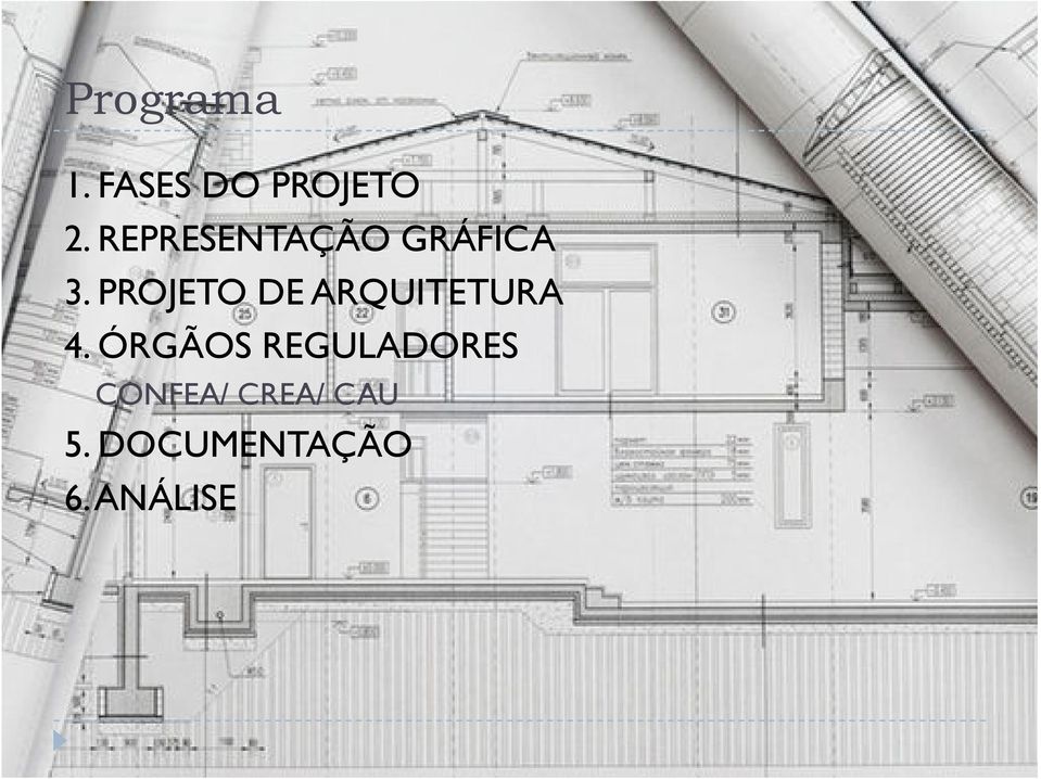 PROJETO DE ARQUITETURA 4.