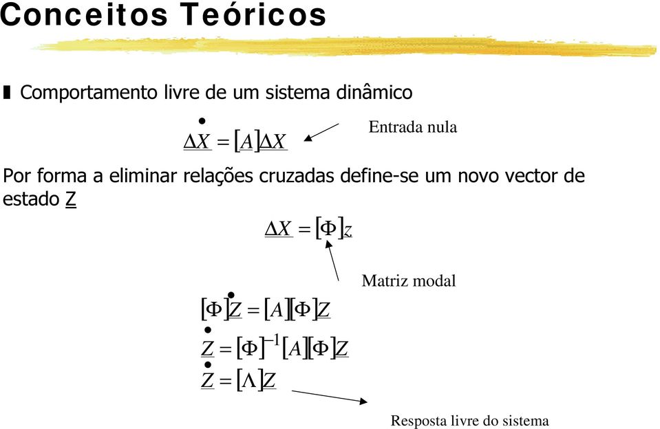 defne-e um novo vector de etado Z X [ Φ]z [ Φ] Z [ A][