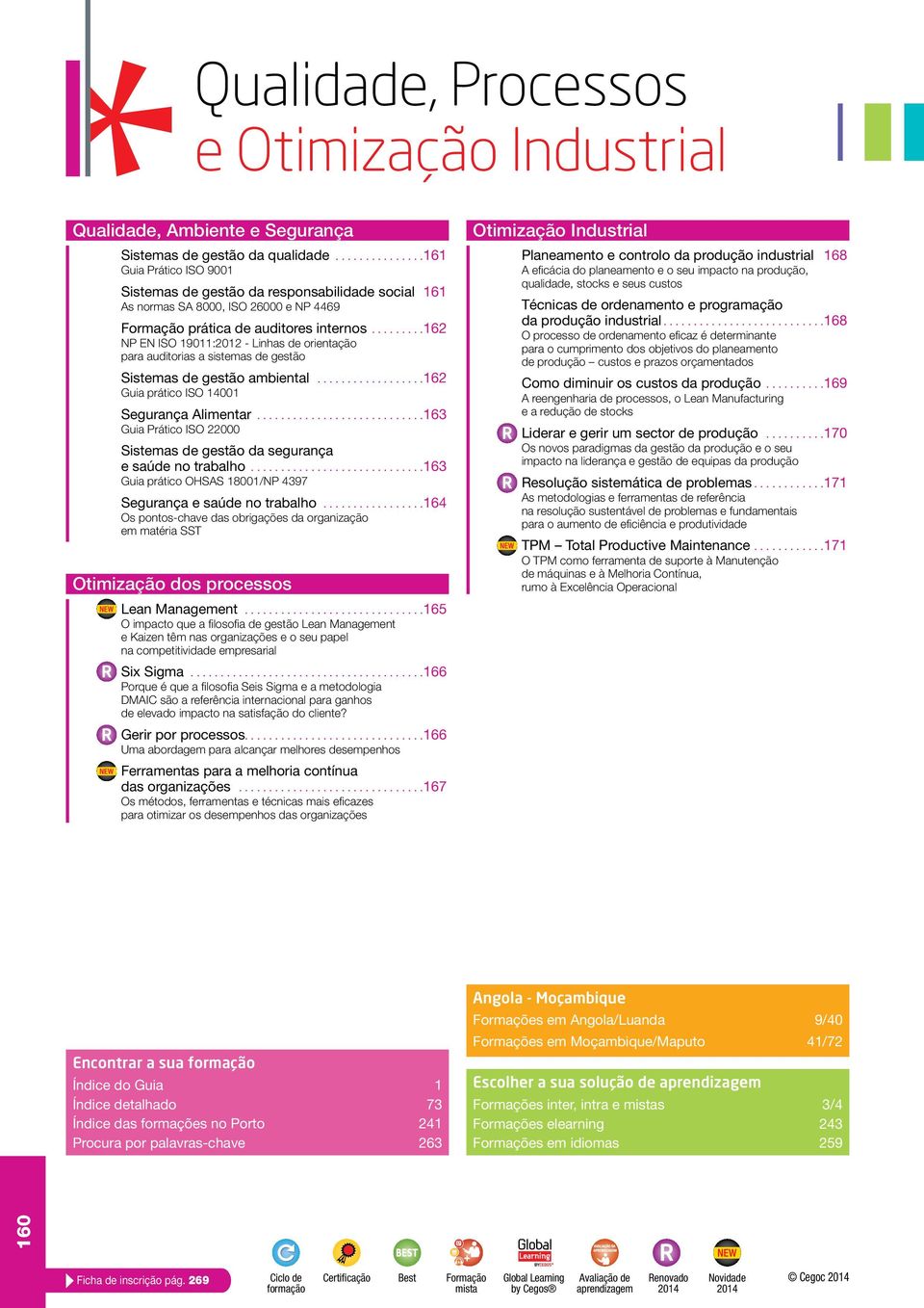 ..162 NP EN ISO 19011:2012 - Linhas de orientação para auditorias a sistemas de gestão Sistemas de gestão ambiental...162 Guia prático ISO 14001 Segurança Alimentar.