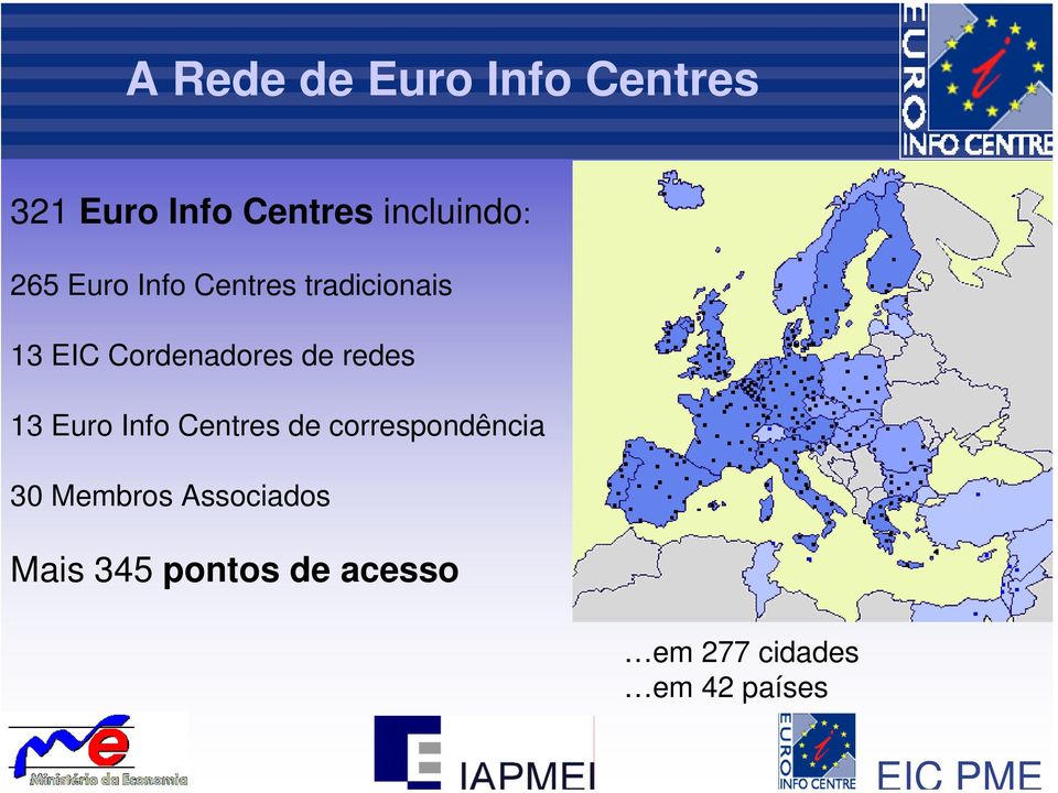 Cordenadores de redes 13 Euro Info Centres de