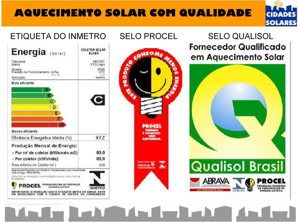 ETIQUETA DO INMETRO