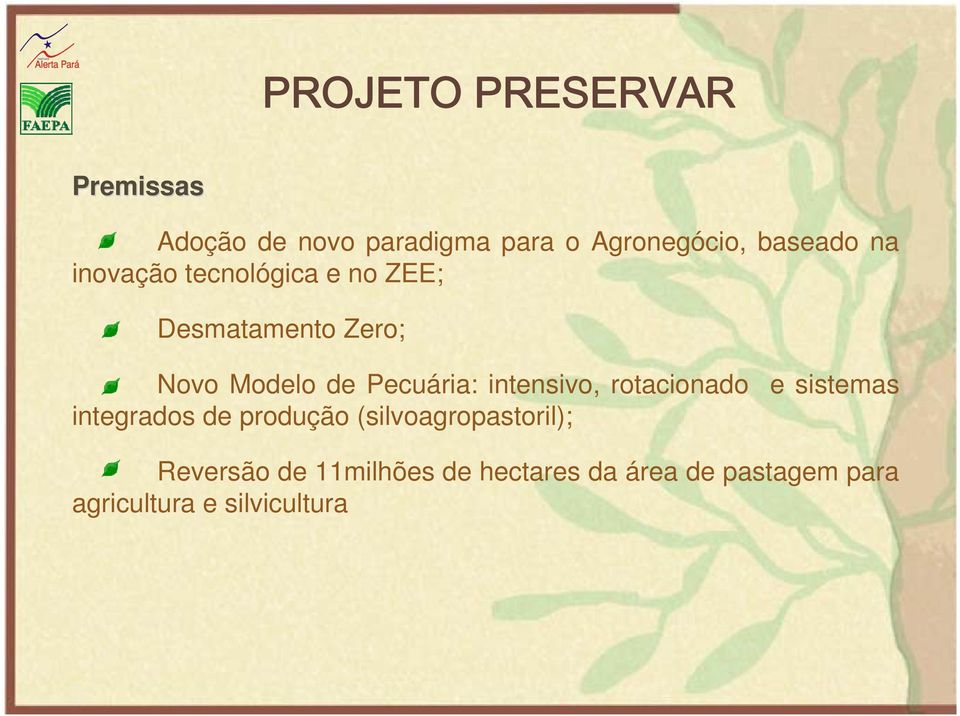 intensivo, rotacionado e sistemas integrados de produção (silvoagropastoril);