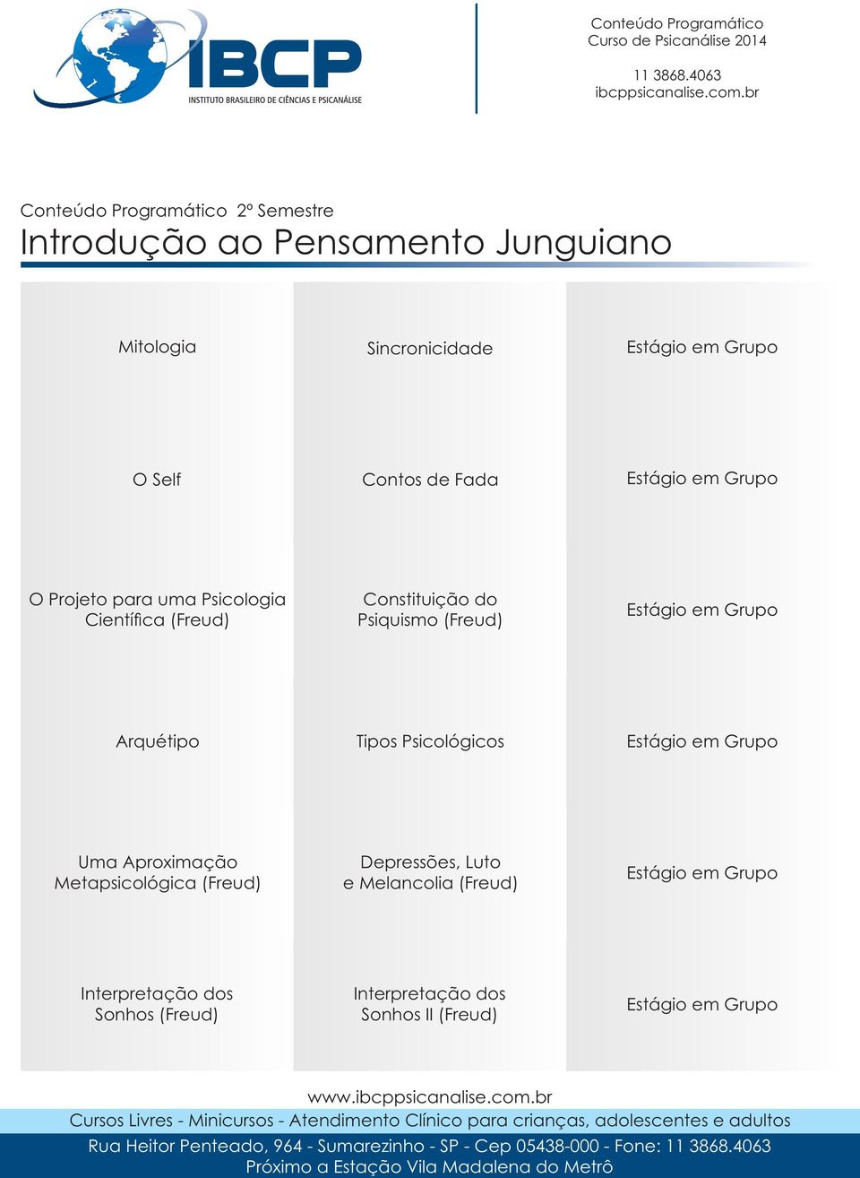 Psiquismo (Freud) Arquétipo Tipos Psicológicos Uma Aproximação Metapsicológica (Freud)