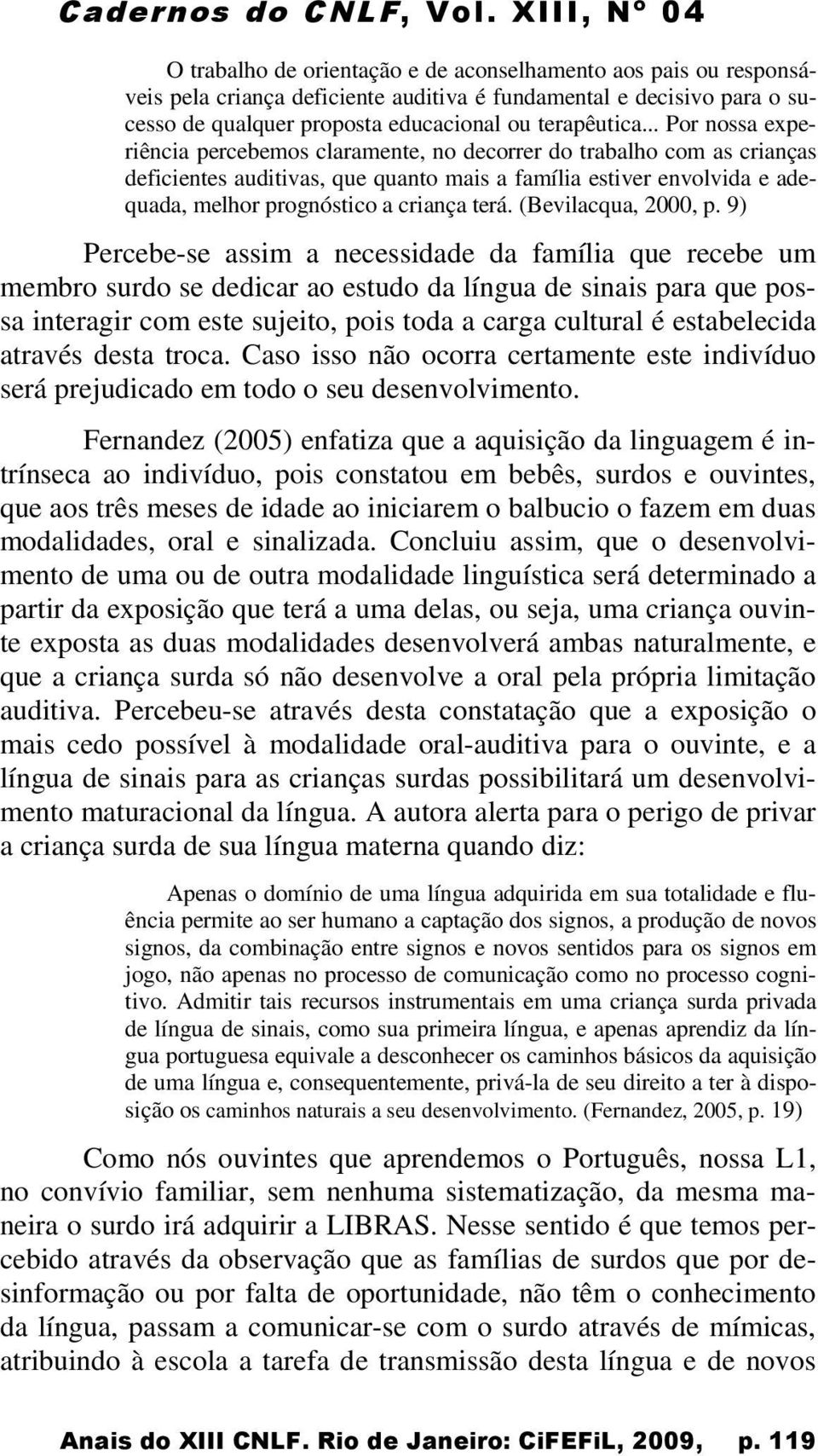 (Bevilacqua, 2000, p.