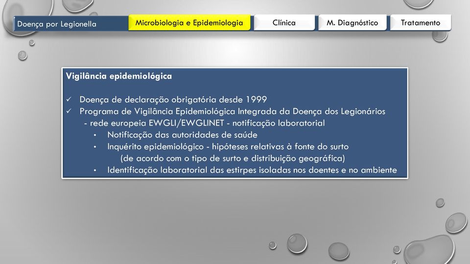 das autoridades de saúde Inquérito epidemiológico - hipóteses relativas à fonte do surto (de acordo com o