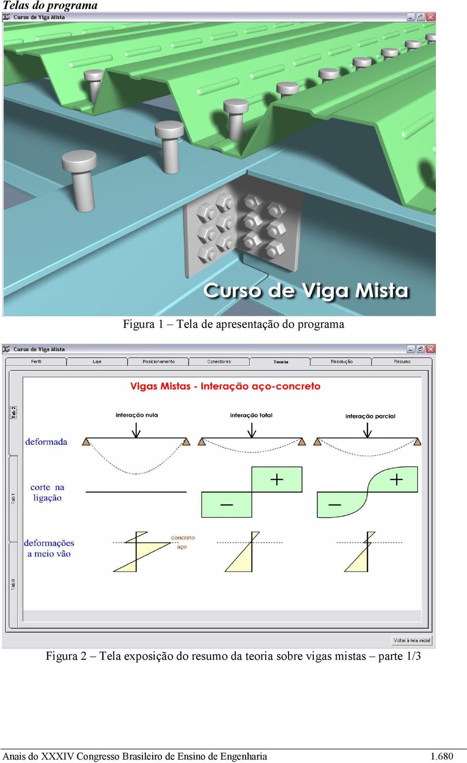 teoria sobre vigas mistas parte 1/3 Anais do