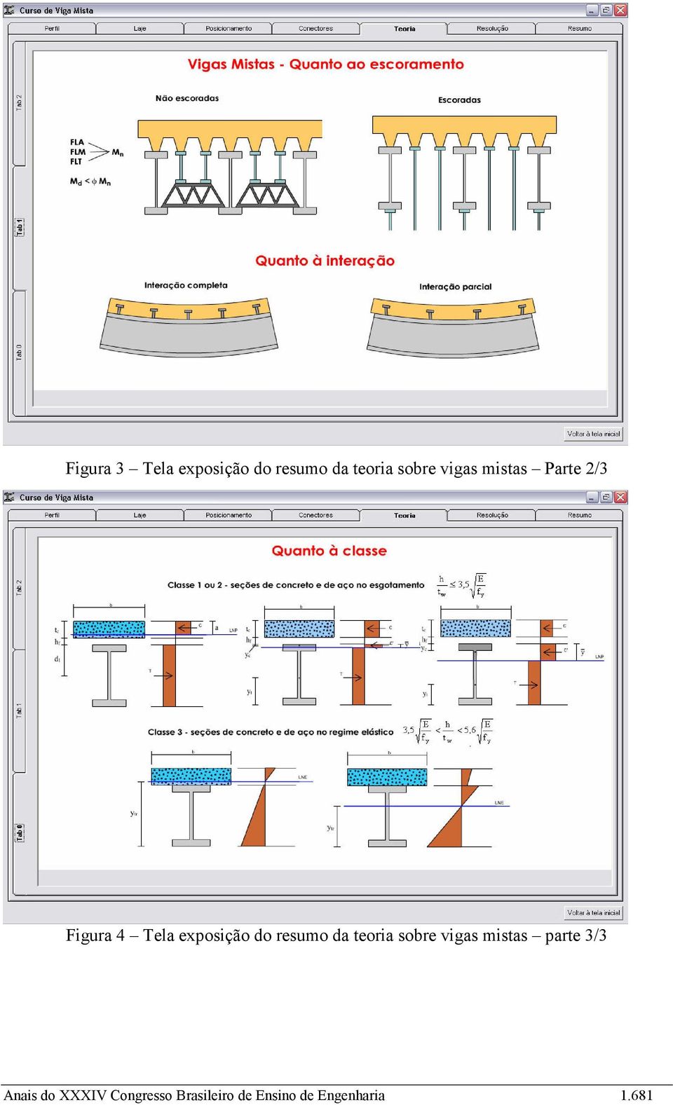 resumo da teoria sobre vigas mistas parte 3/3 Anais