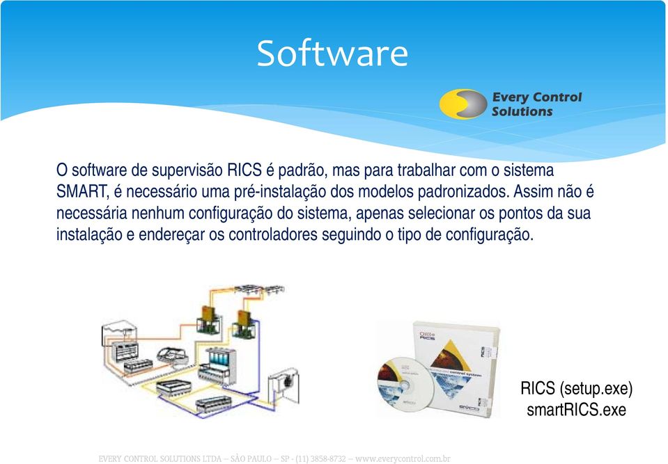 Assim não é necessária nenhum configuração do sistema, apenas selecionar os pontos