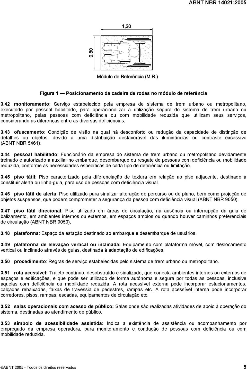 metropolitano, pelas pessoas com deficiência ou com mobilidade reduzida que utilizam seus serviços, considerando as diferenças entre as diversas deficiências. 3.