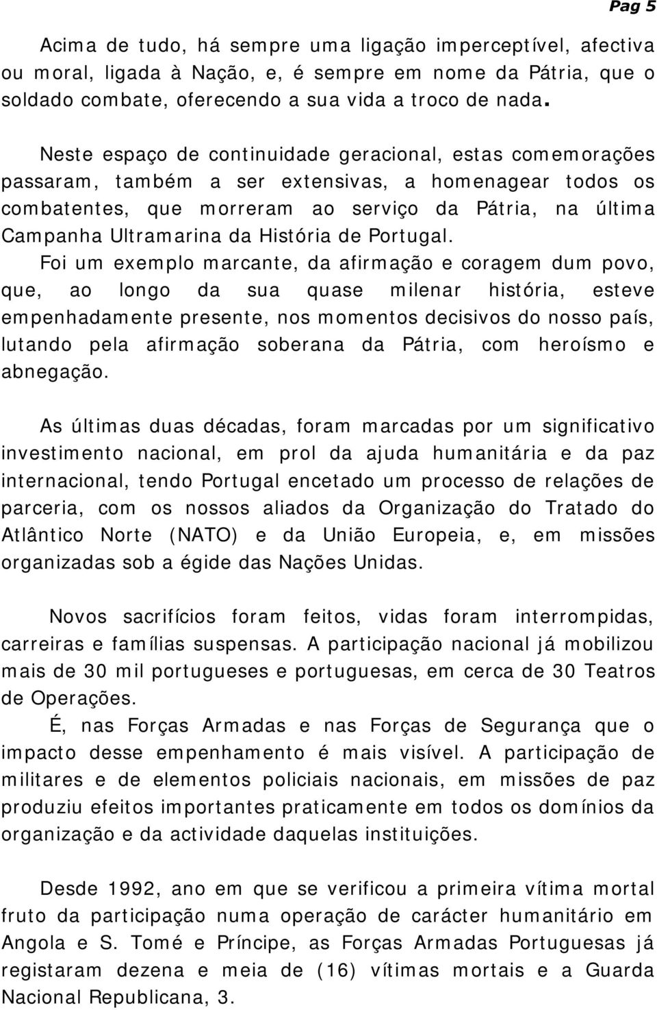 História de Portugal.