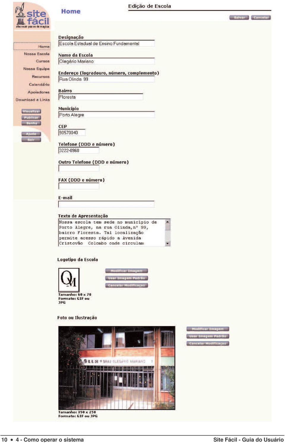 sistema Site