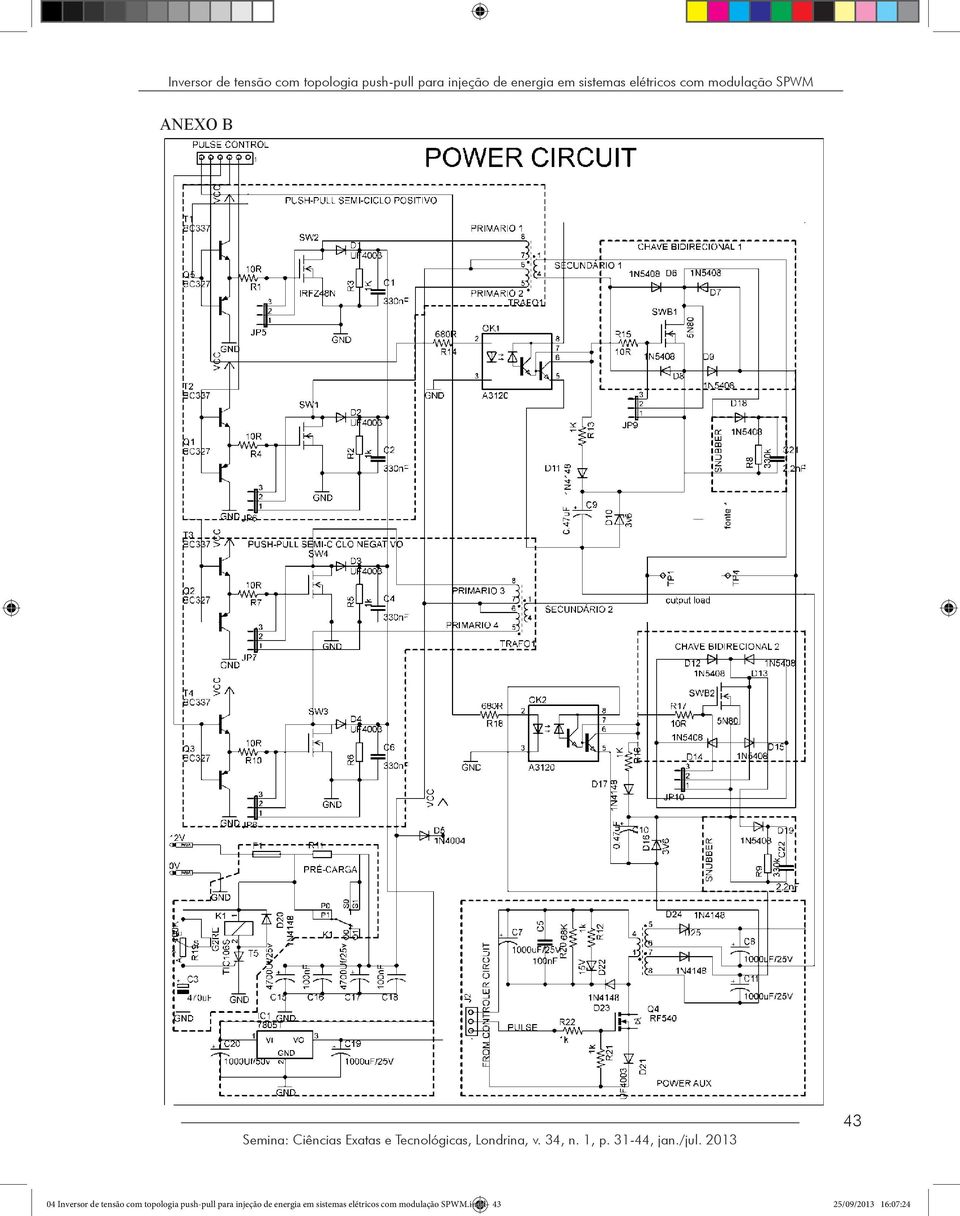 energia em sistemas elétricos com modulação SPWM.