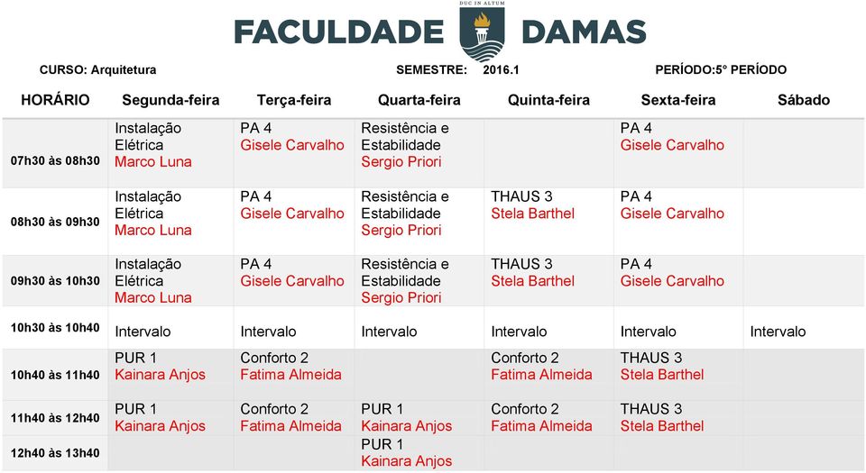 Instalação Elétrica Resistência e Estabilidade THAUS 3 Instalação