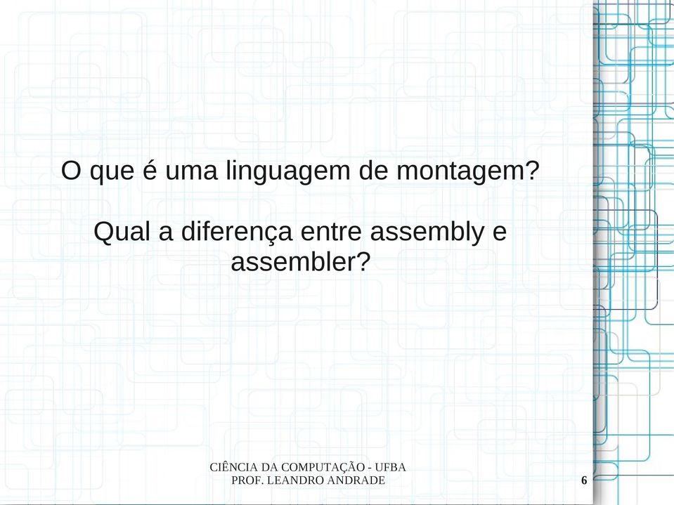 Qual a diferença entre