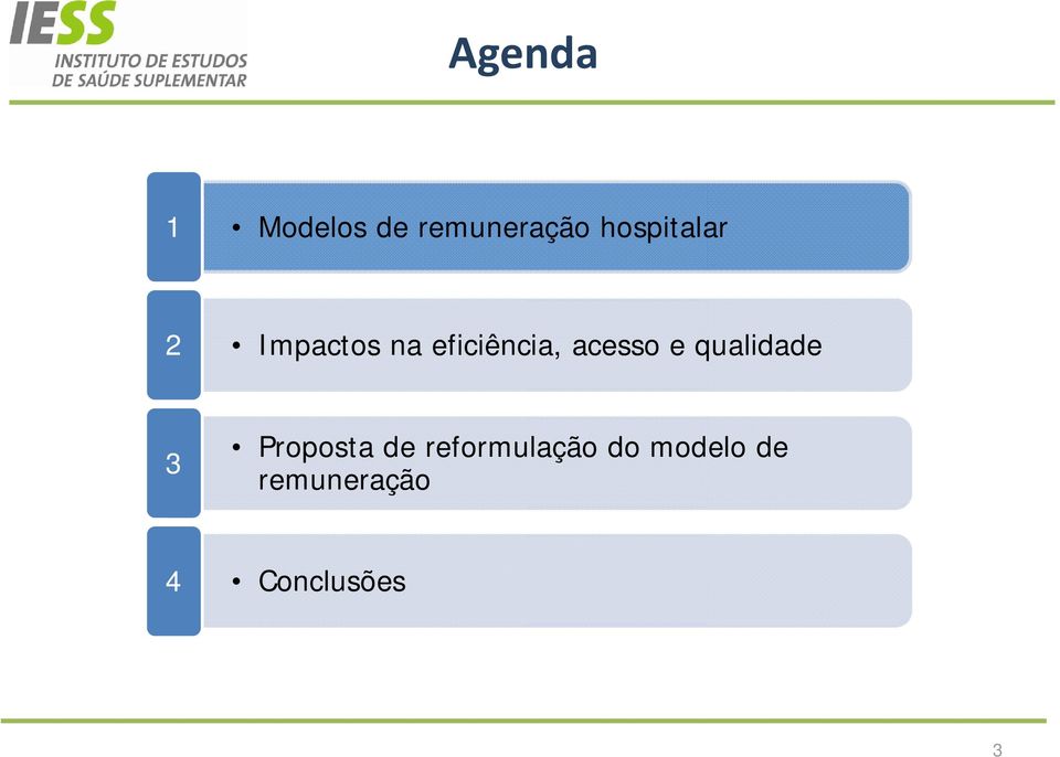 acesso e qualidade 3 Proposta de