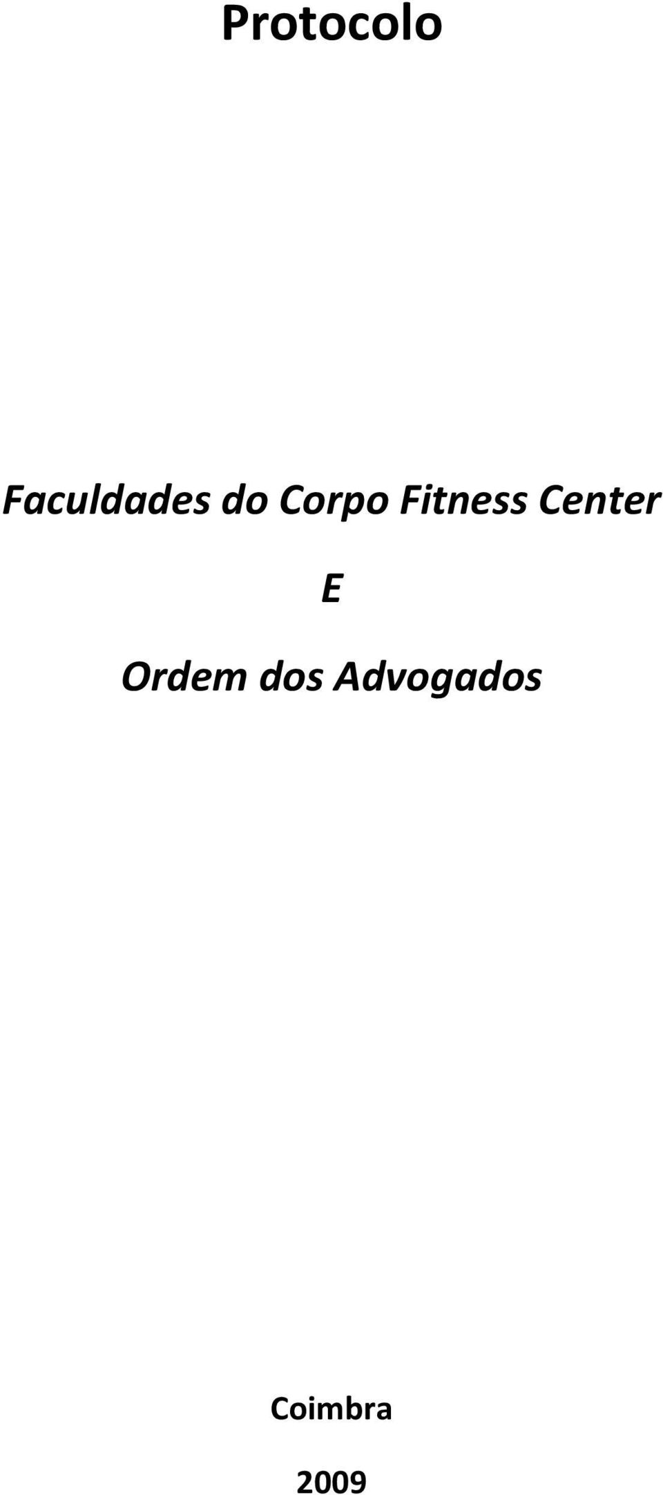 Fitness Center E