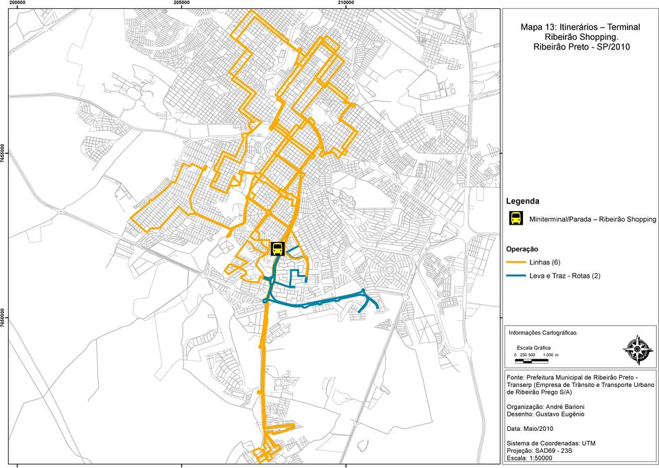 Informações Cartográficas Escala Gráfica 0 250 500 1.