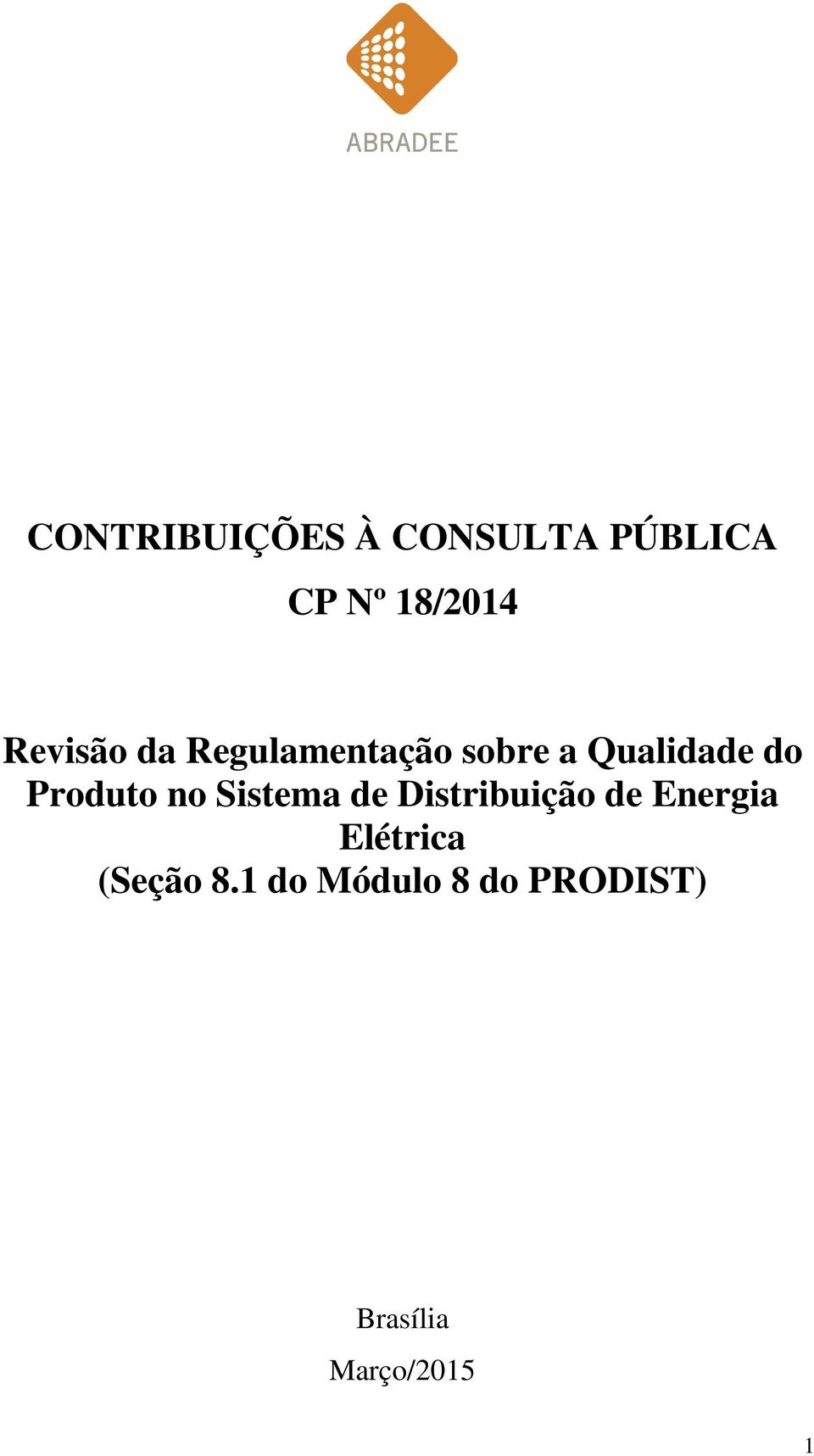 Produto no Sistema de Distribuição de Energia