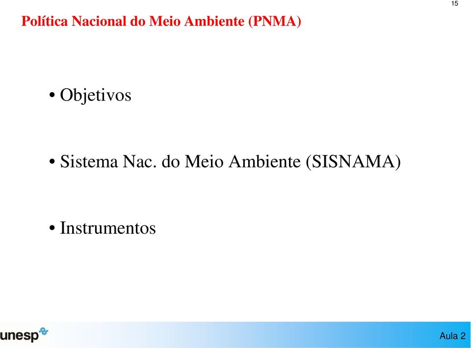 Objetivos Sistema Nac.