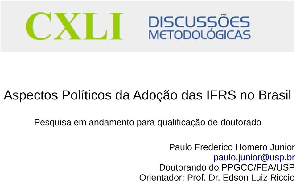 Paulo Frederico Homero Junior paulo.junior@usp.