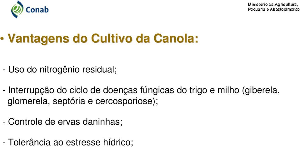 trigo e milho (giberela, glomerela, septória e